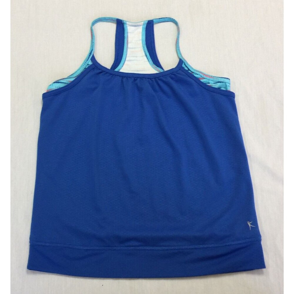 DANSKIN NOW GIRLS ATHLETIC SHIRT TOP SIZE L 10-12